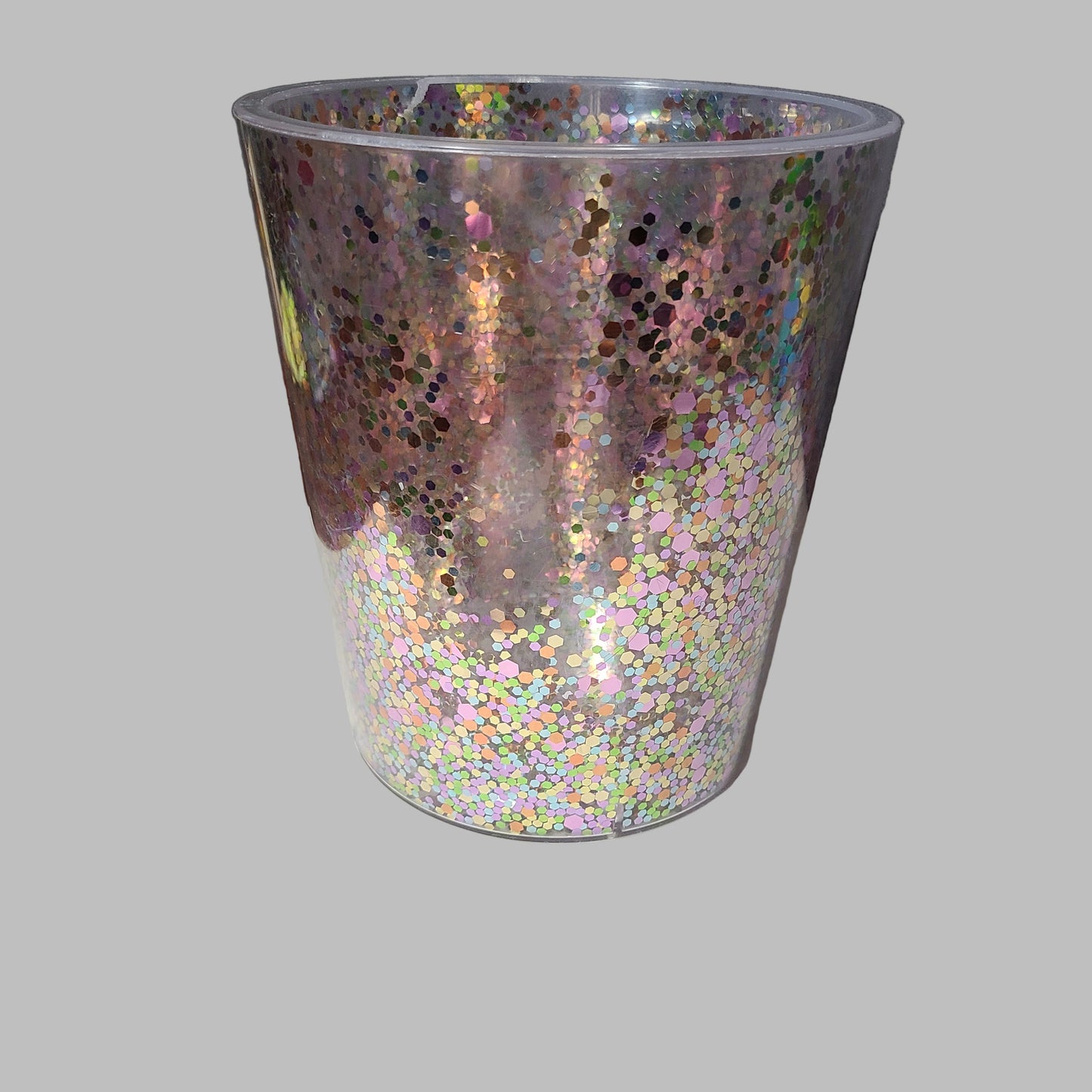 New Years Glitter Ice Bucket - USED