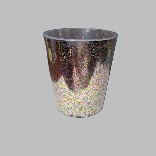 New Years Glitter Ice Bucket - USED