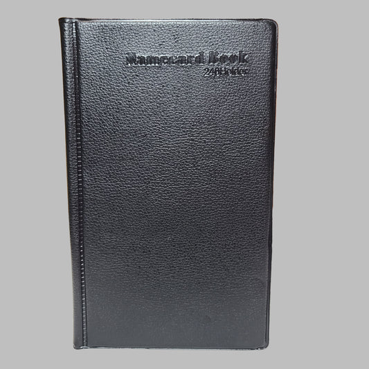 Comix Black Namecard Book - 240 Holder - LIKE NEW