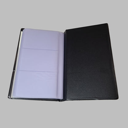 Comix Black Namecard Book - 240 Holder - LIKE NEW