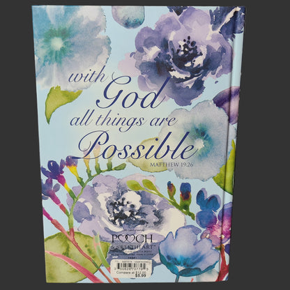 Pooch & Sweetheart Matthew 19:26 Journal - NEW