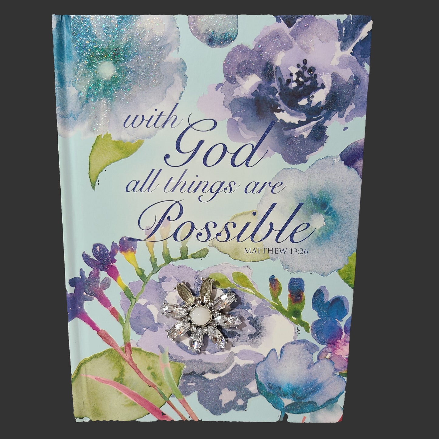 Pooch & Sweetheart Matthew 19:26 Journal - NEW