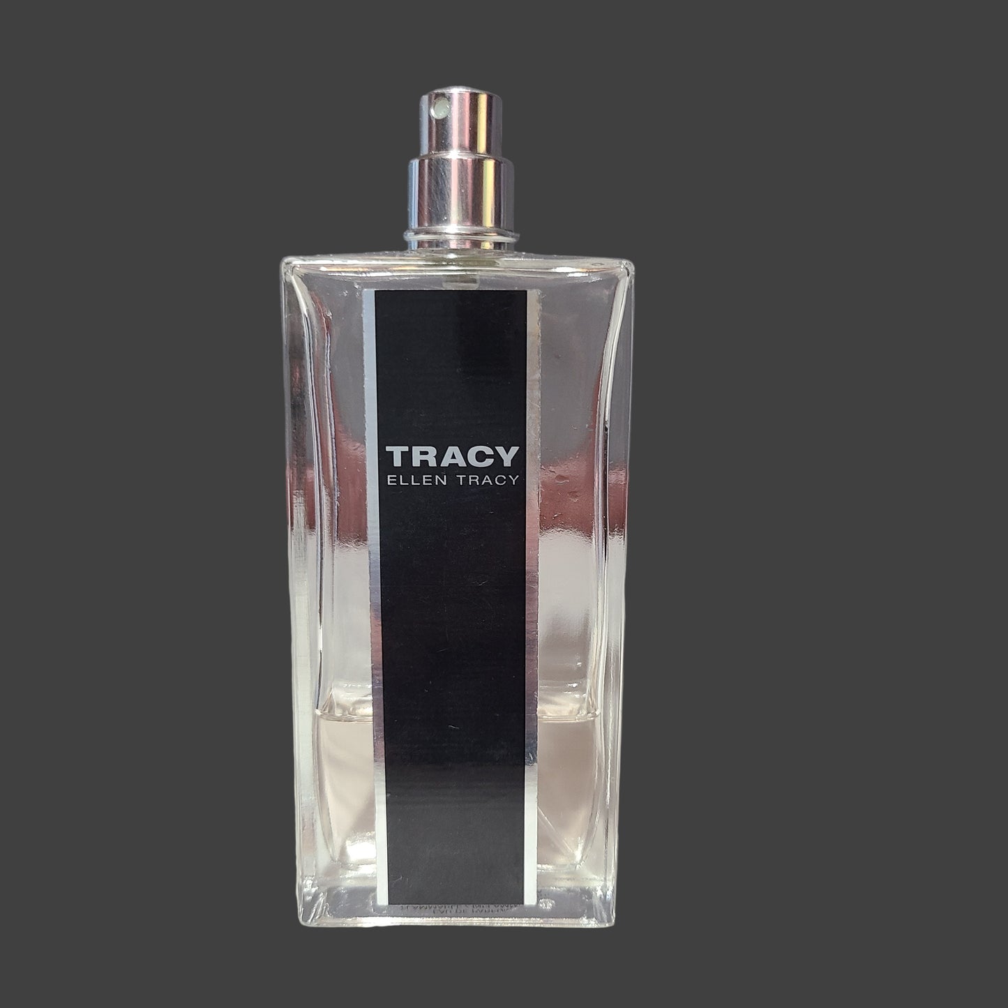 Tracy by Ellen Tracy Eau De Parfum - 1/4 Bottle Remaining - Missing Lid - AS IS