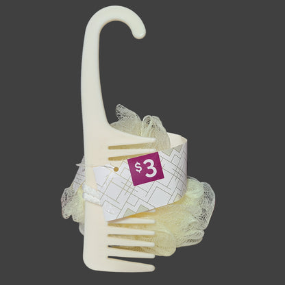 Spa Essentials Loofah and Comb Set - NEW