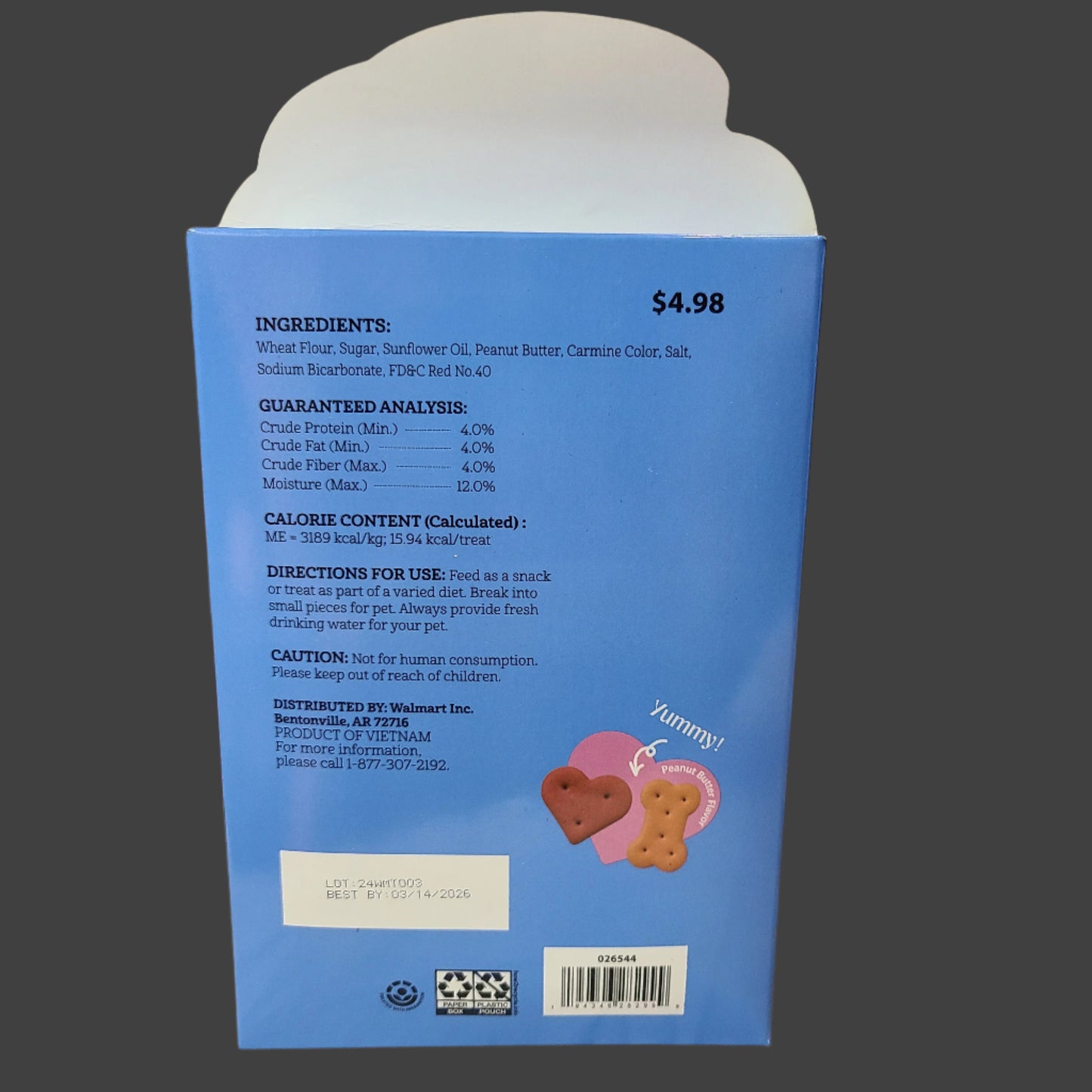 Vibrant Life Dog Treats Biscuits - Exp. 3/2026 - NEW