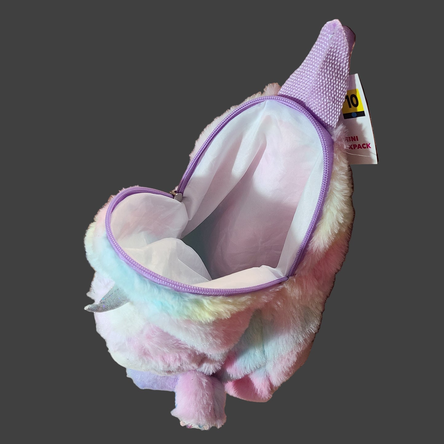 Girl's Mini Tie-Dye Unicorn Backpack - NEW