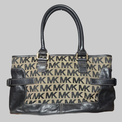 Michael Kors Black & Brown Purse - USED