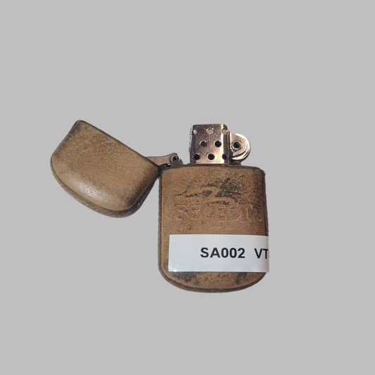 VTG Winston Select Leather Zippo Lighter - AS IS