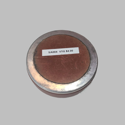 VTG Leather & Metal 4 Slot Ashtray - USED