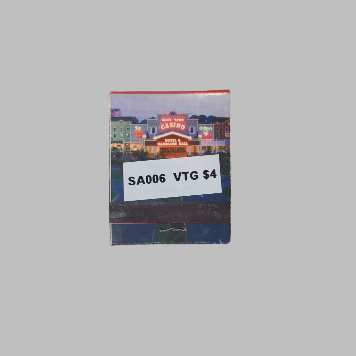 VTG Sam's Town Matchbook Hotel & Gambling Hall, Tunica, MS - NEW