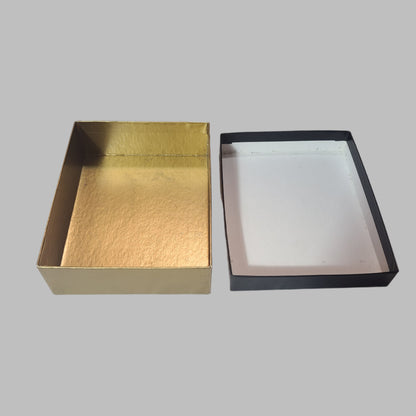 Empty Black & Gold Zippo Box - USED