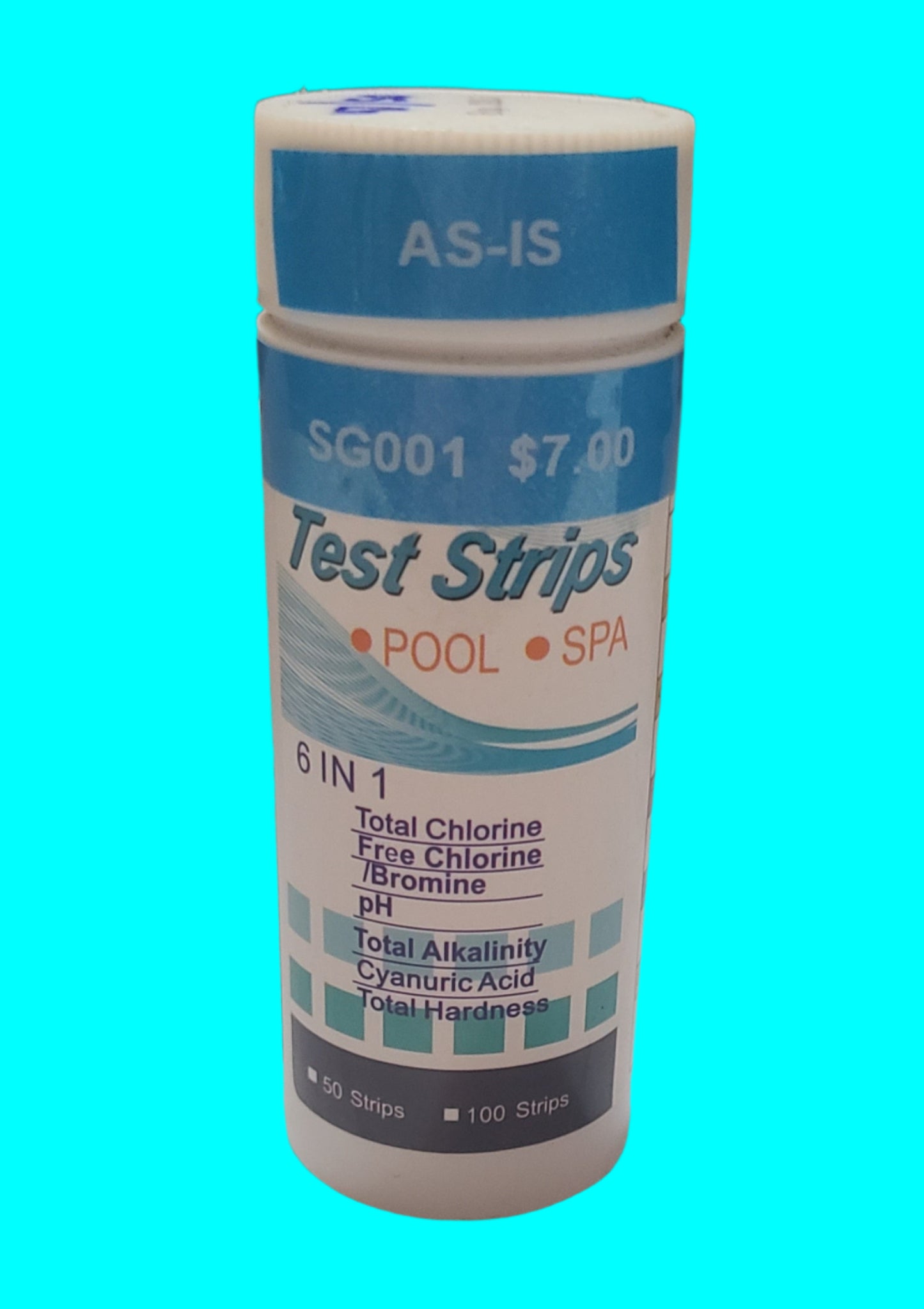 Pool/Spa Test Strips – 47 of 50 Remaining - Exp. 05/2026 - AS IS