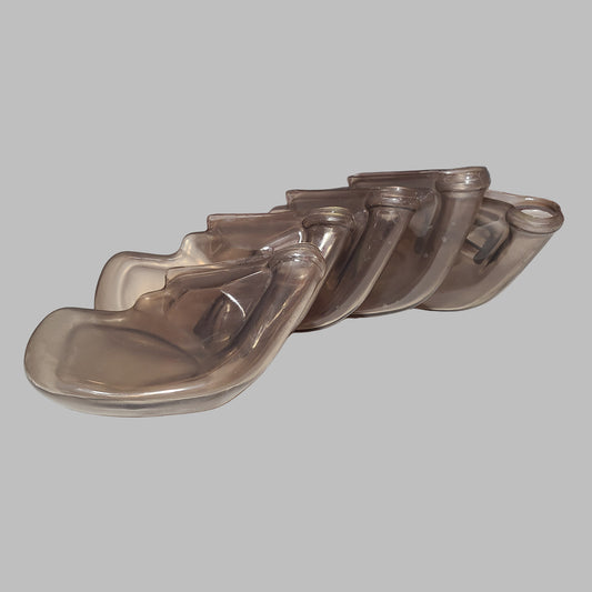 5 Pack Clear View Iron Covers - USED