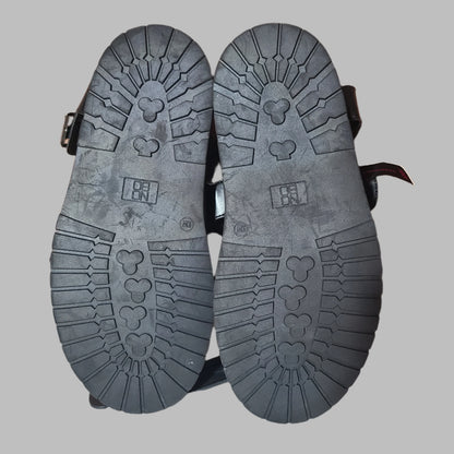 Women's 10W No Boundaries Black Sandals - NEW