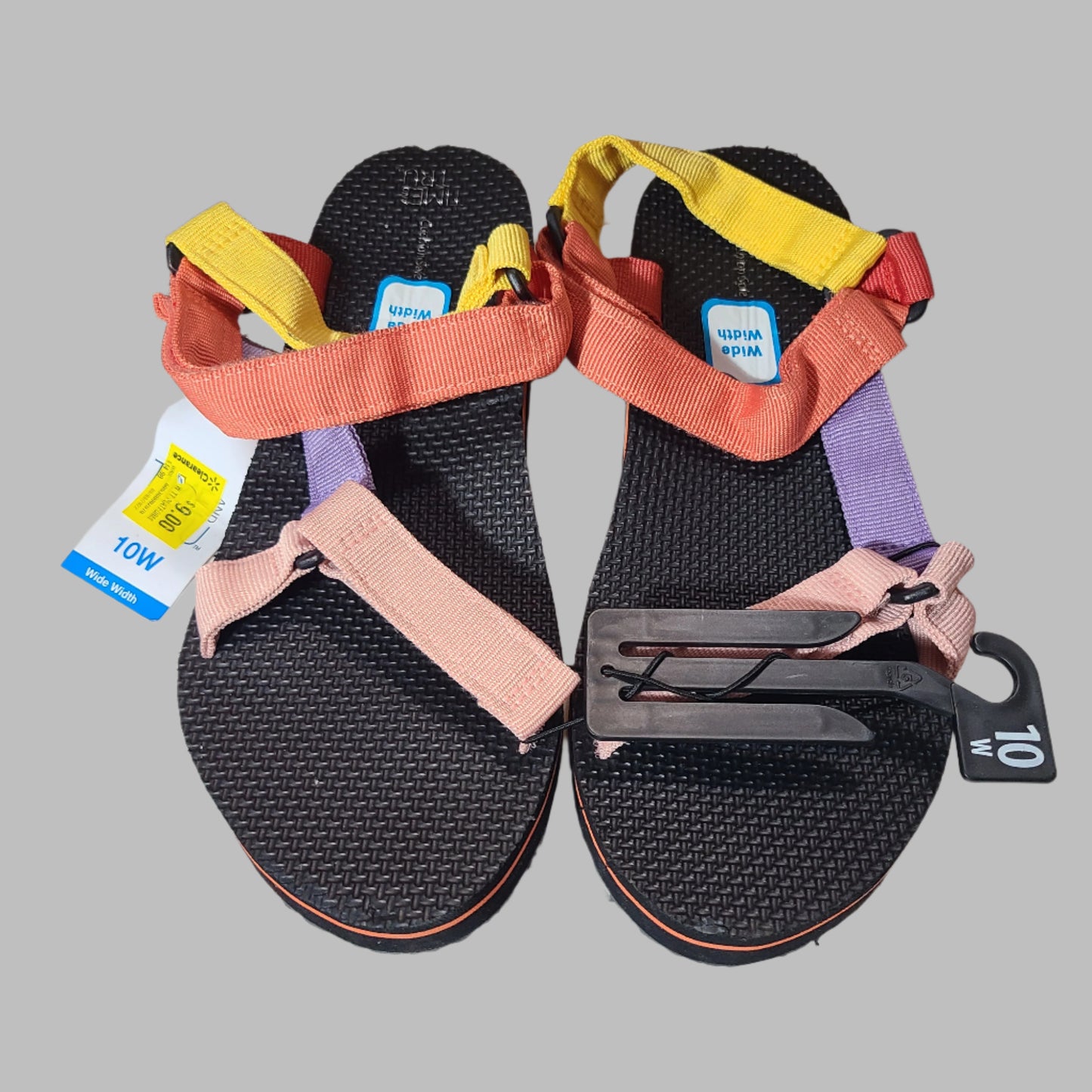 Women's 10W Time and Tru Platform Sandals - NEW