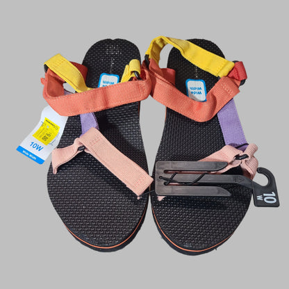 Women's 10W Time and Tru Platform Sandals - NEW