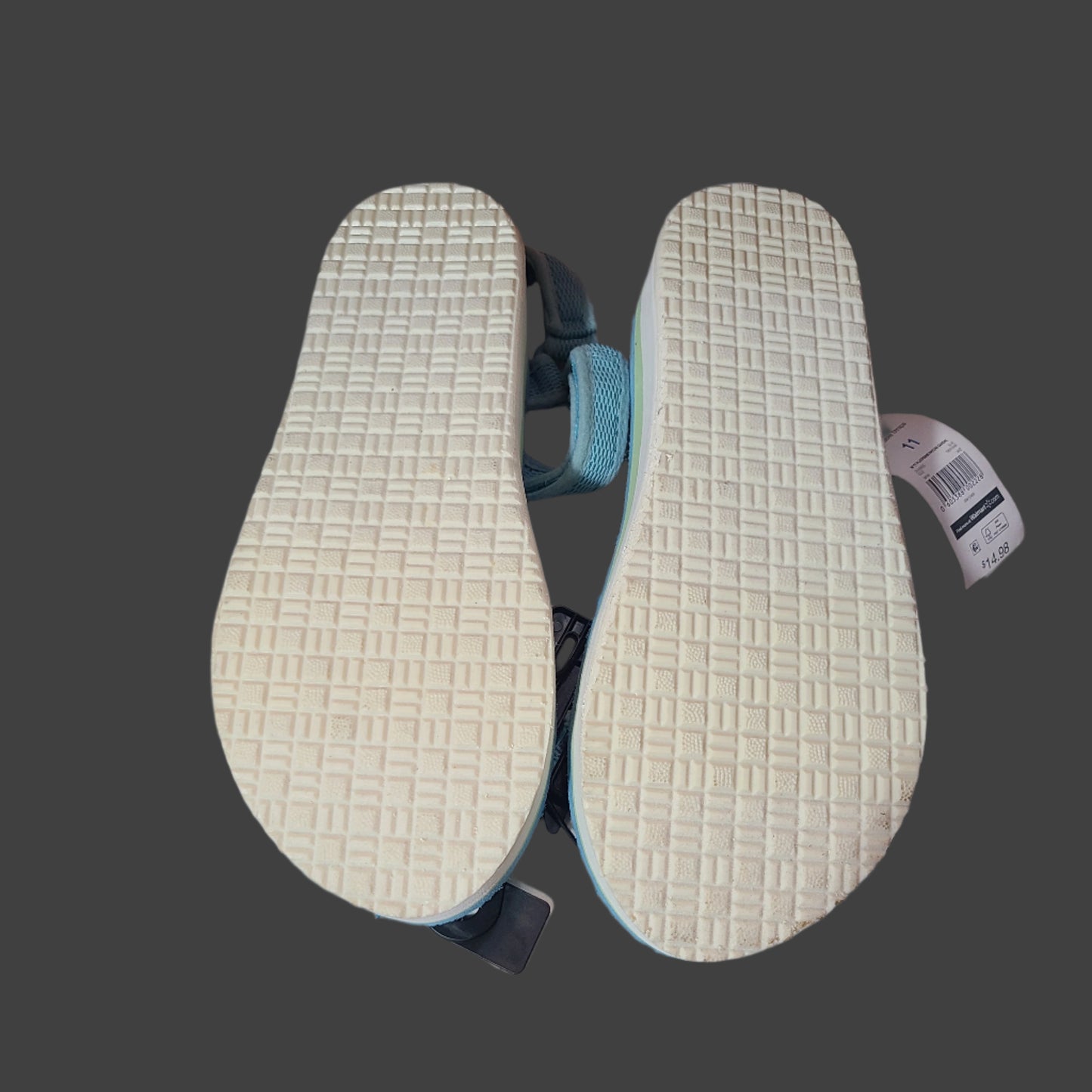 Women's Size 11 Blue Time and Tru Nature Sandals - NEW