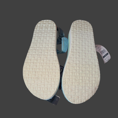 Women's Size 11 Blue Time and Tru Nature Sandals - NEW