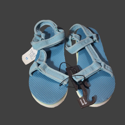 Women's Size 11 Blue Time and Tru Nature Sandals - NEW