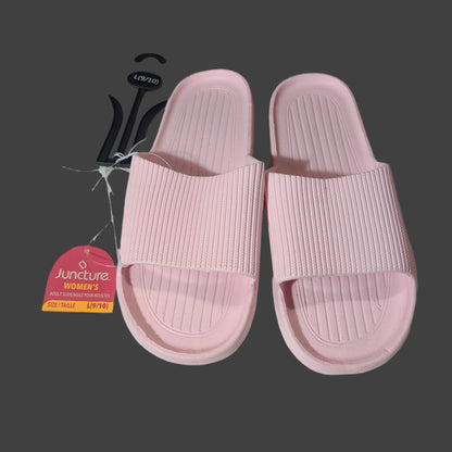 Women's Size L(9/10) Pink Juncture Slides - NEW