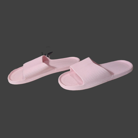 Women's Size L(9/10) Pink Juncture Slides - NEW