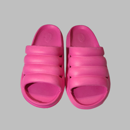 Women's Size 10 Pink Just Be… Slides - LIKE NEW