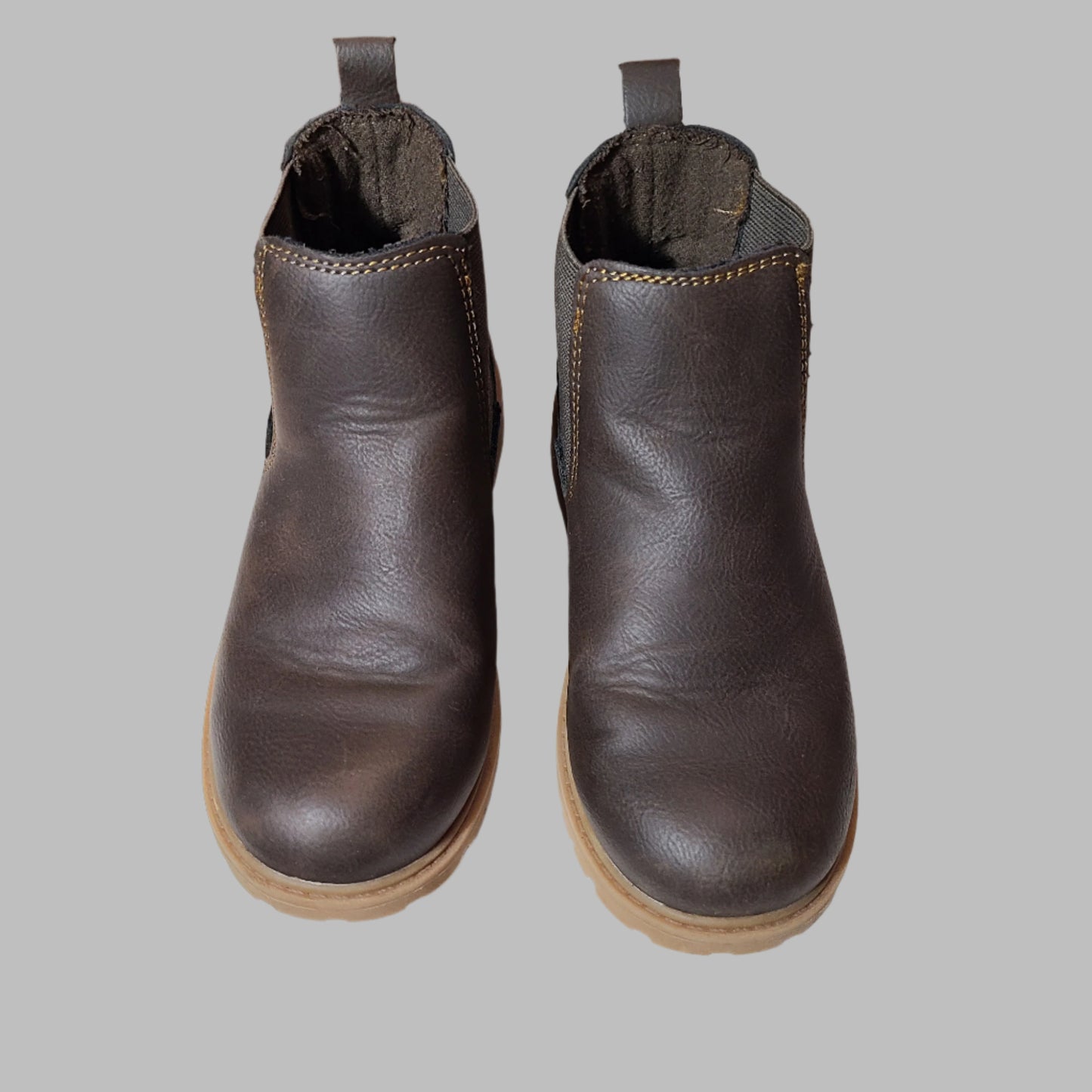 Kid's 13 Brown Levi's Leather Boots - LIKE NEW