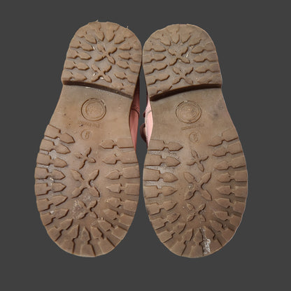 Girl's 9 Wonder Nation Pink Non-Marking Critter Boots - USED