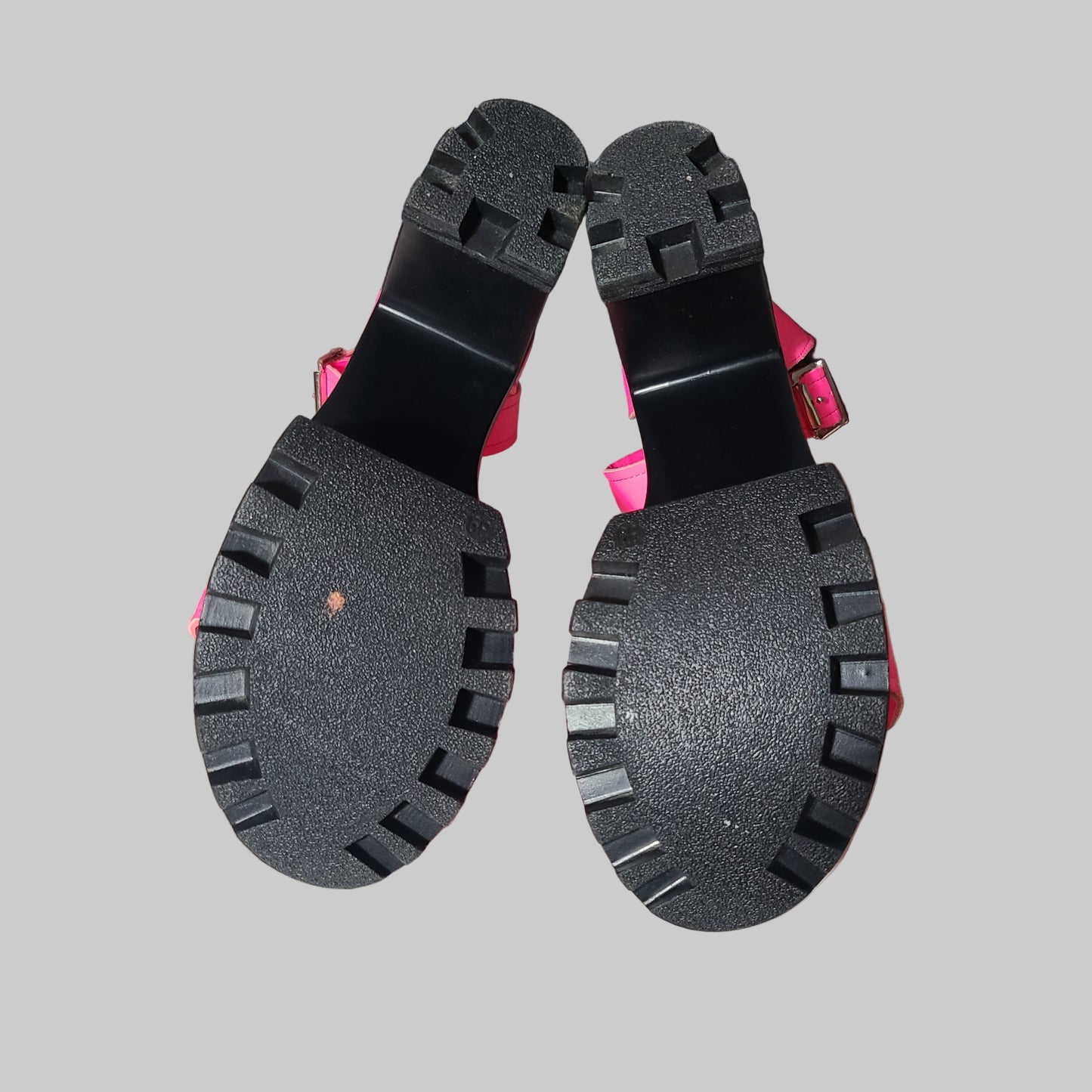 Women's EU39/US8.5 Pink Sound Platform Pumps - USED