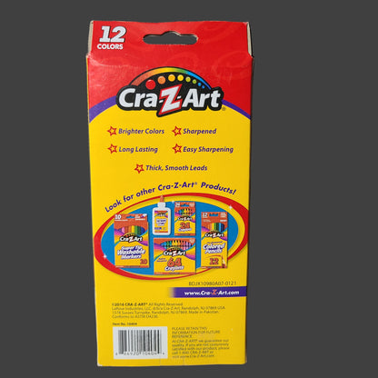 Cra-Z-Art 12 Colored Pencils - NEW