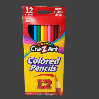 Cra-Z-Art 12 Colored Pencils - NEW