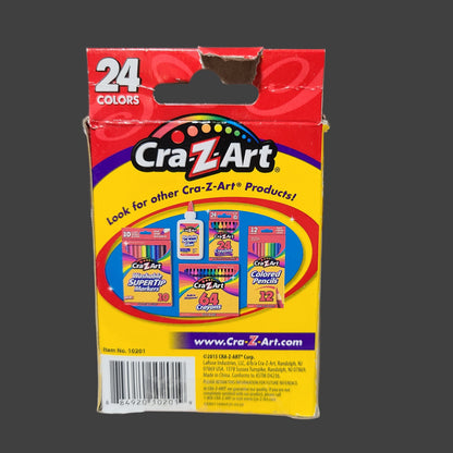 Cra-Z-Art 24 School Quality Crayons - NEW
