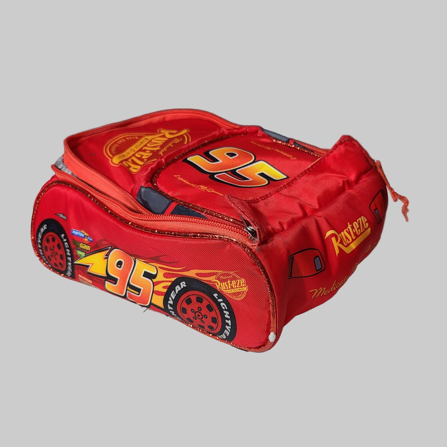 Disney Cars 3D Lightning McQueen Lunch Bag - USED