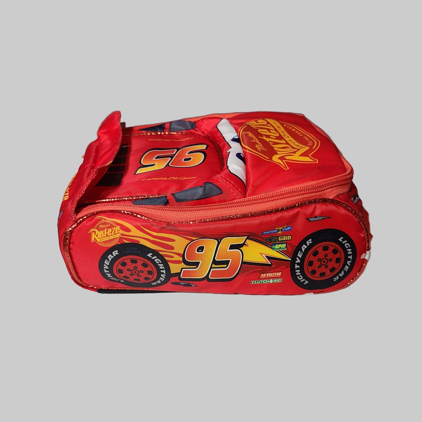 Disney Cars 3D Lightning McQueen Lunch Bag - USED