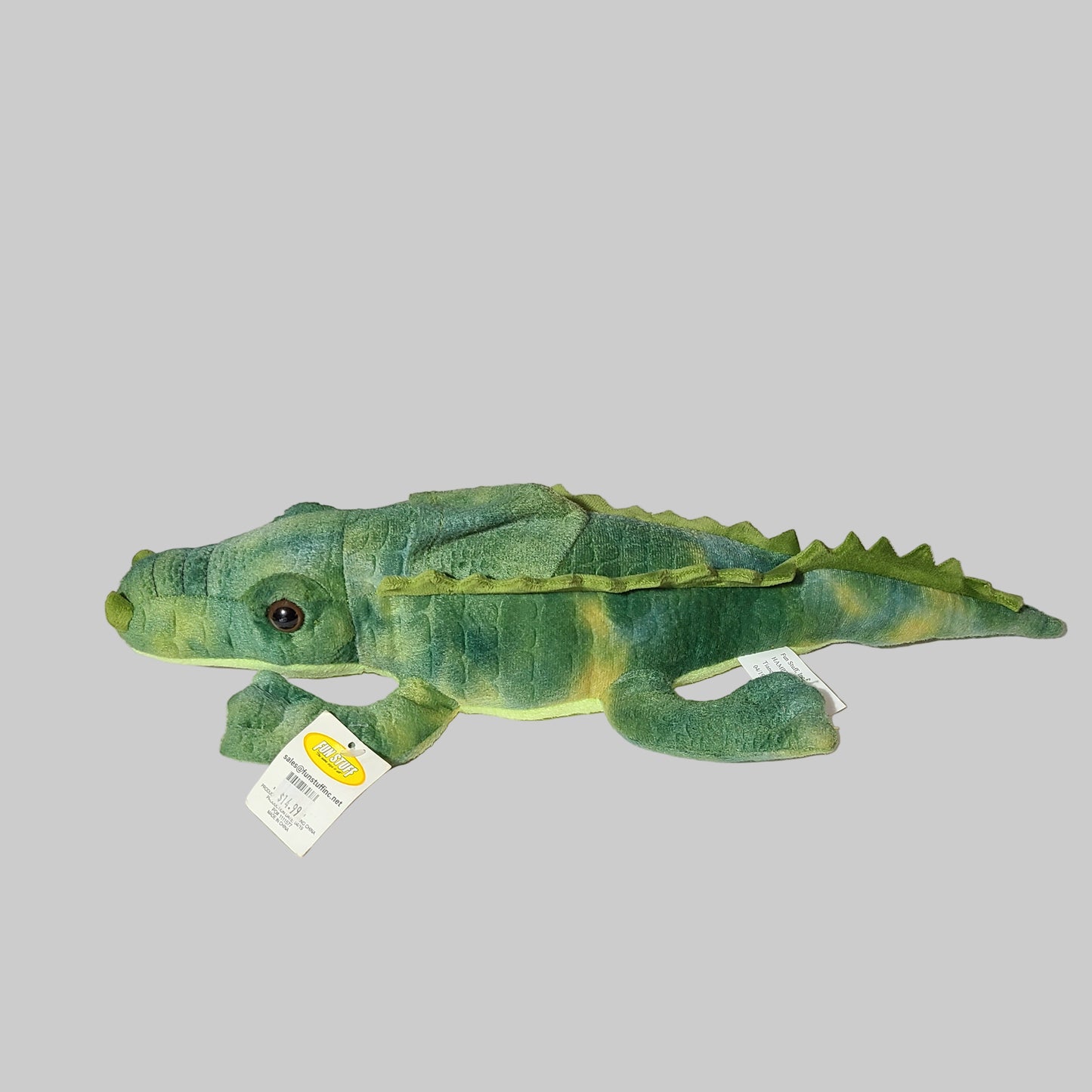 Fun Stuff Alligator Stuffed Animal - LIKE NEW