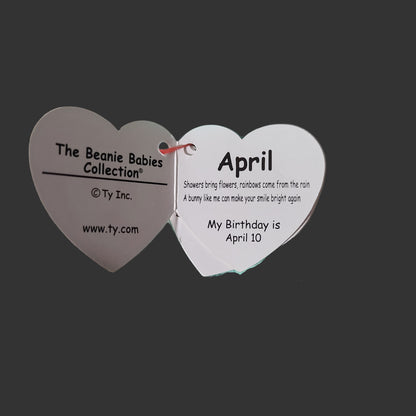 Original Ty Beanie Baby April The Bunny - NEW