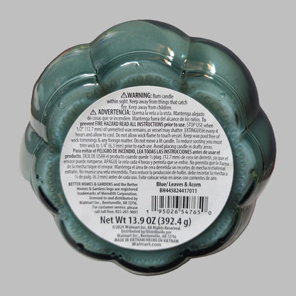 Better Homes & Garden Pumpkin Shaped Candle - NEW