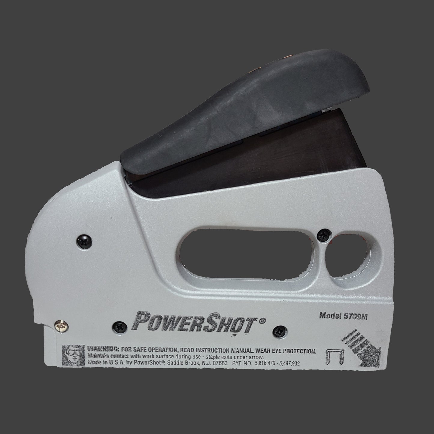 PowerShot 2-In-1 Staple Gun - T50 Staples & 18GA Brad Nails - USED