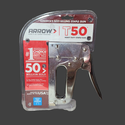 Arrow T50 Heavy Duty Staple Gun - NEW