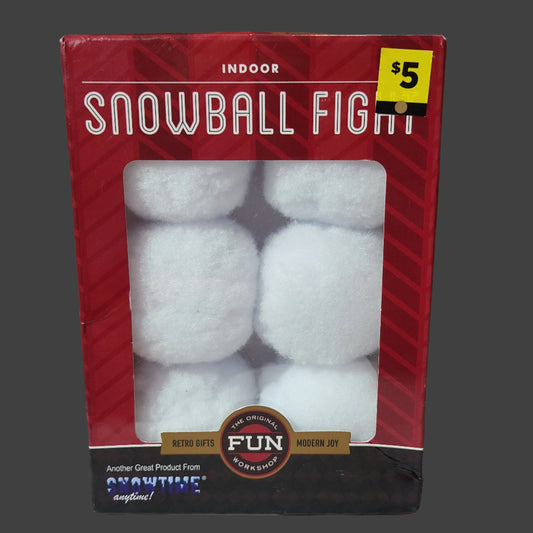 The Original Fun Workshop Indoor Snowball Fight - NEW