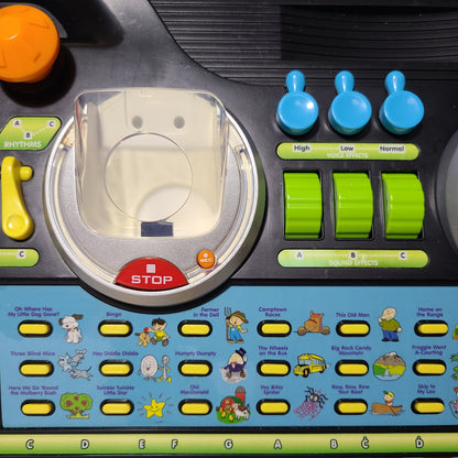 Vtech KidiJamz Interactive Music Studio - Keyboard, Microphone, and More - New Batteries - USED