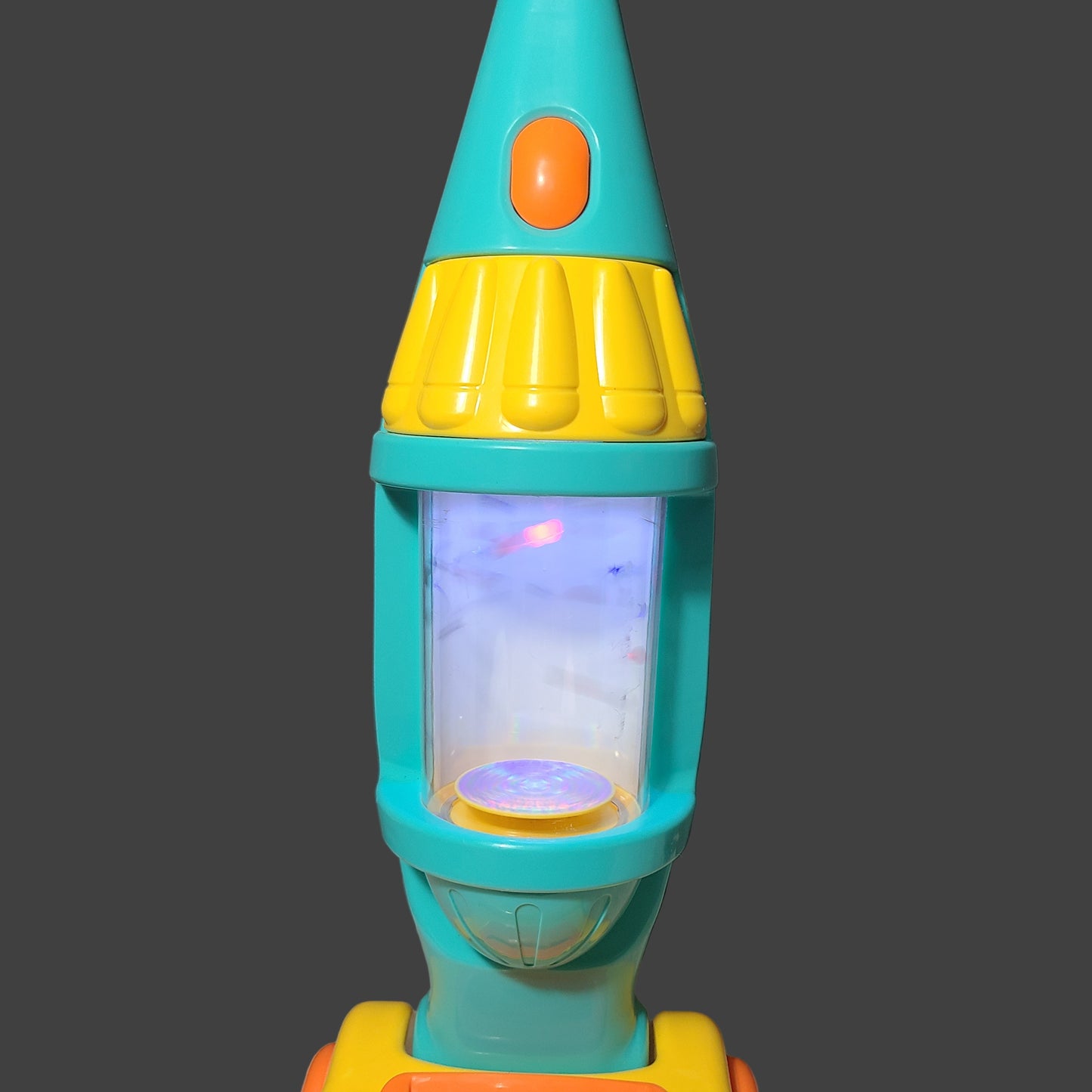 Exercise N Play Kids Vacuum Cleaner - Light Up & Realistic Sounds - New Batteries - USED