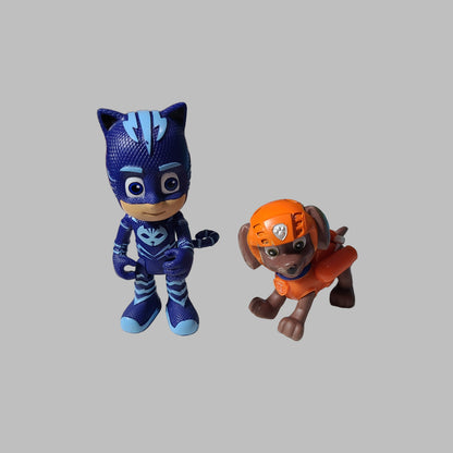 PJ Masks Headquarters Play Set w/ 2 Figures - Needs Batteries - Missing Pieces - AS IS