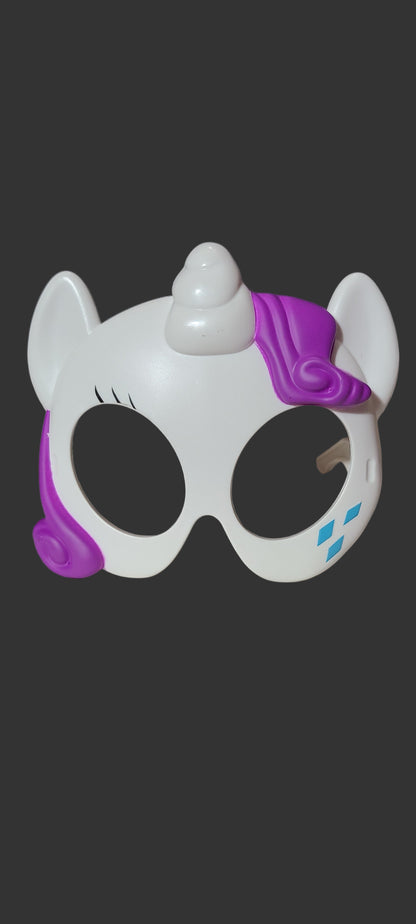 2016 Hasbro McDonalds My Little Pony Rarity Mask - USED