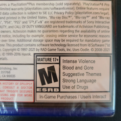 PS4 - Call of Duty Vanguard - NEW