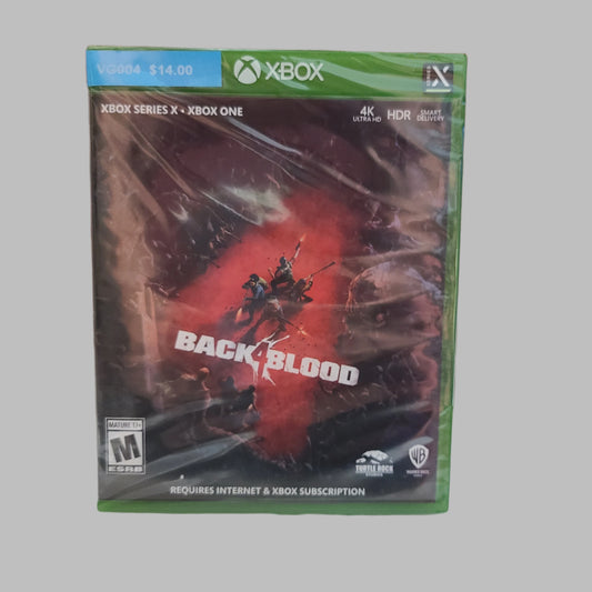 Xbox Series X - Xbox One - Back 4 Blood - NEW