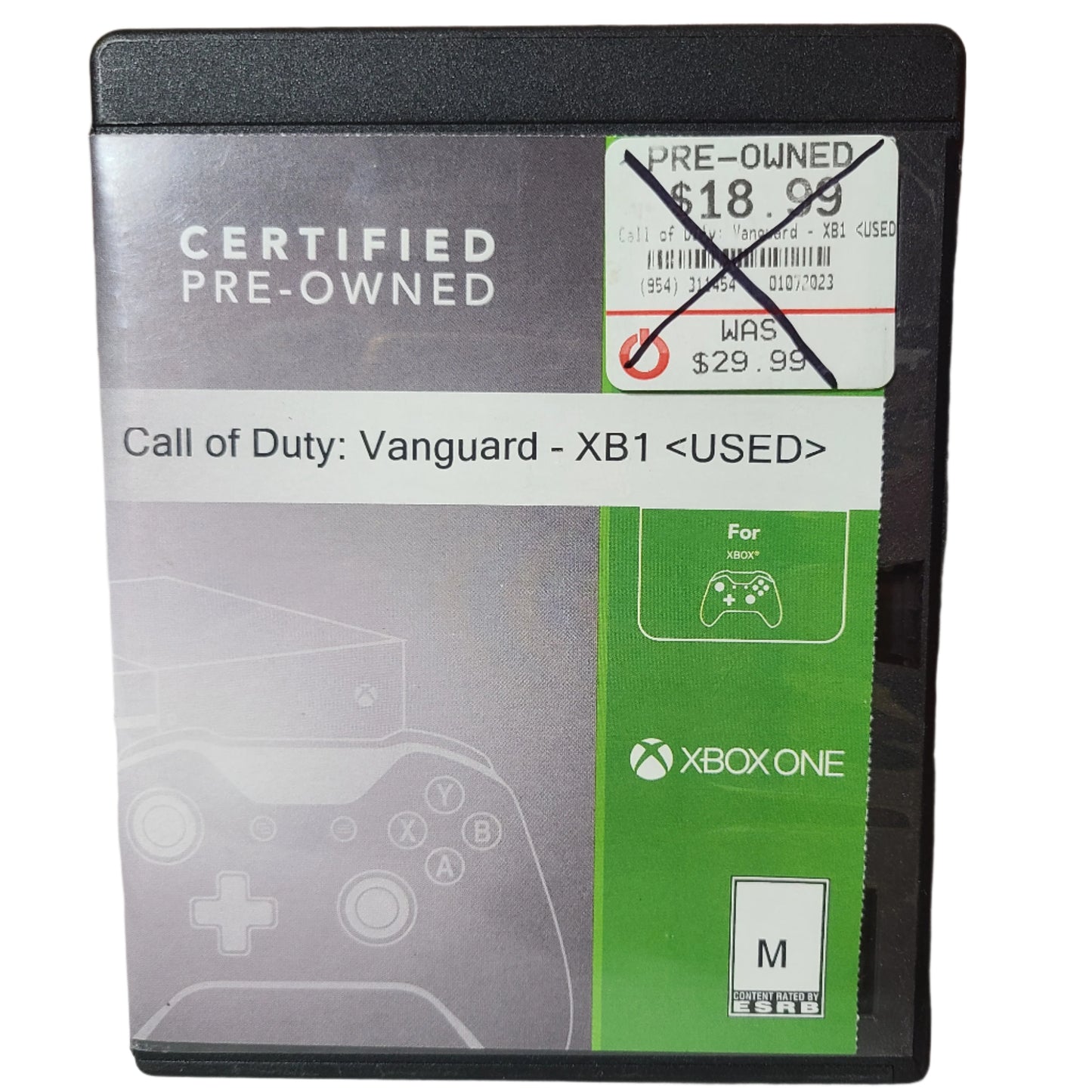 Xbox One & Xbox Series X - Call of Duty Vanguard - Not in Original Case - USED