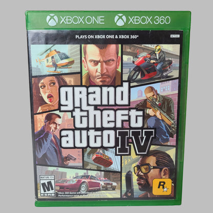 Xbox One & Xbox 360 - Grand Theft Auto IV - USED