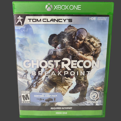 Xbox One - Tom Clancy's Ghost Recon Breakpoint - Includes Sentinel Corp Pack - USED