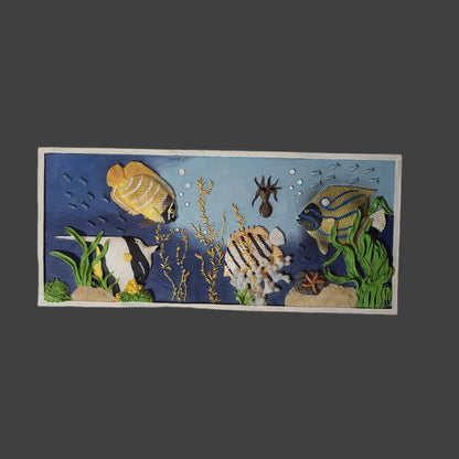 MayRich Company 3D Wall Art - Under the Sea Design - LIKE NEW